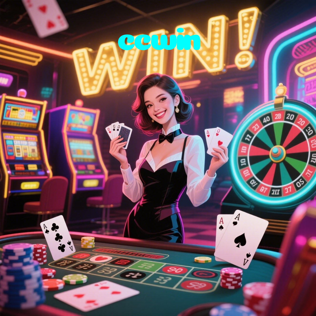 ccwin:Em cada jogo, a chance de ganhar é sua! Jogue agora no cassino!